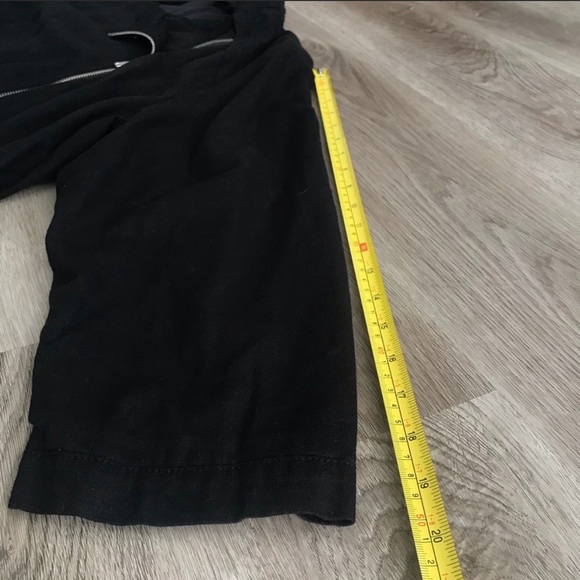 a.n.a Black Lined Moto Jacket Plus size 2X - Picture 9 of 10